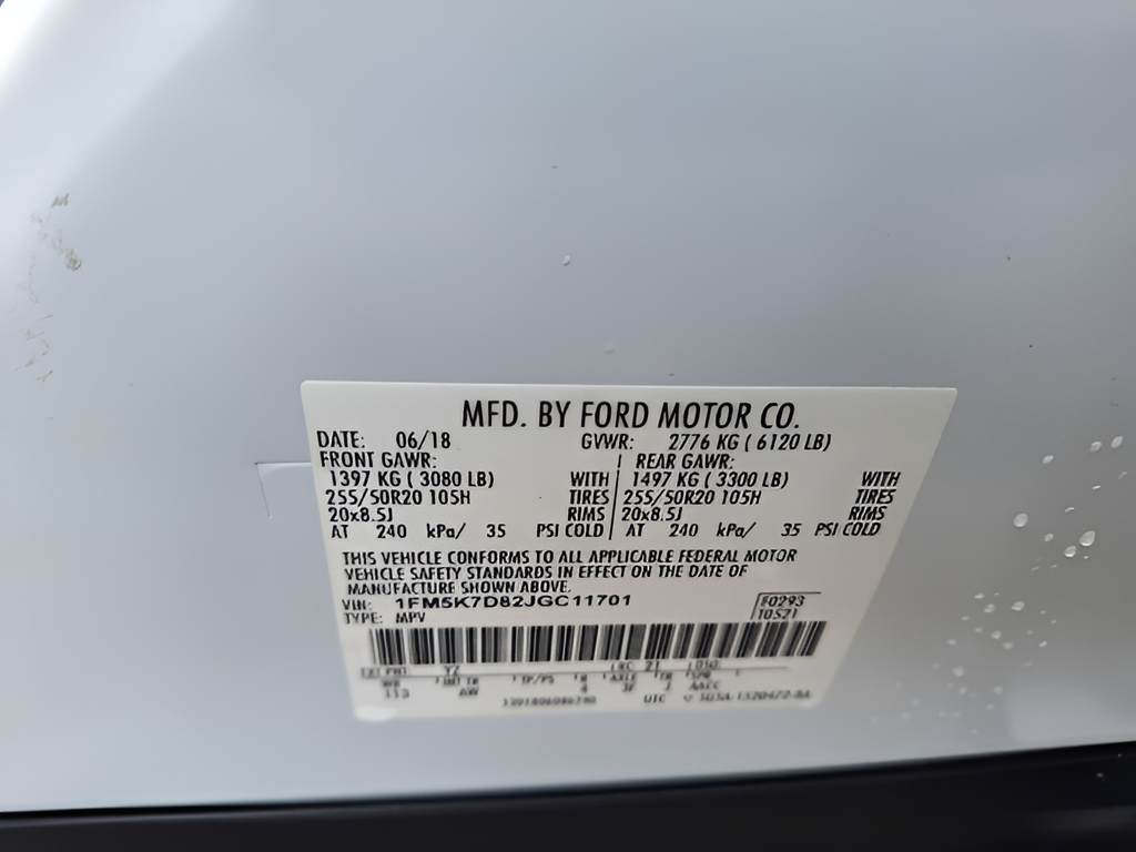 2018 Ford Explorer XLT