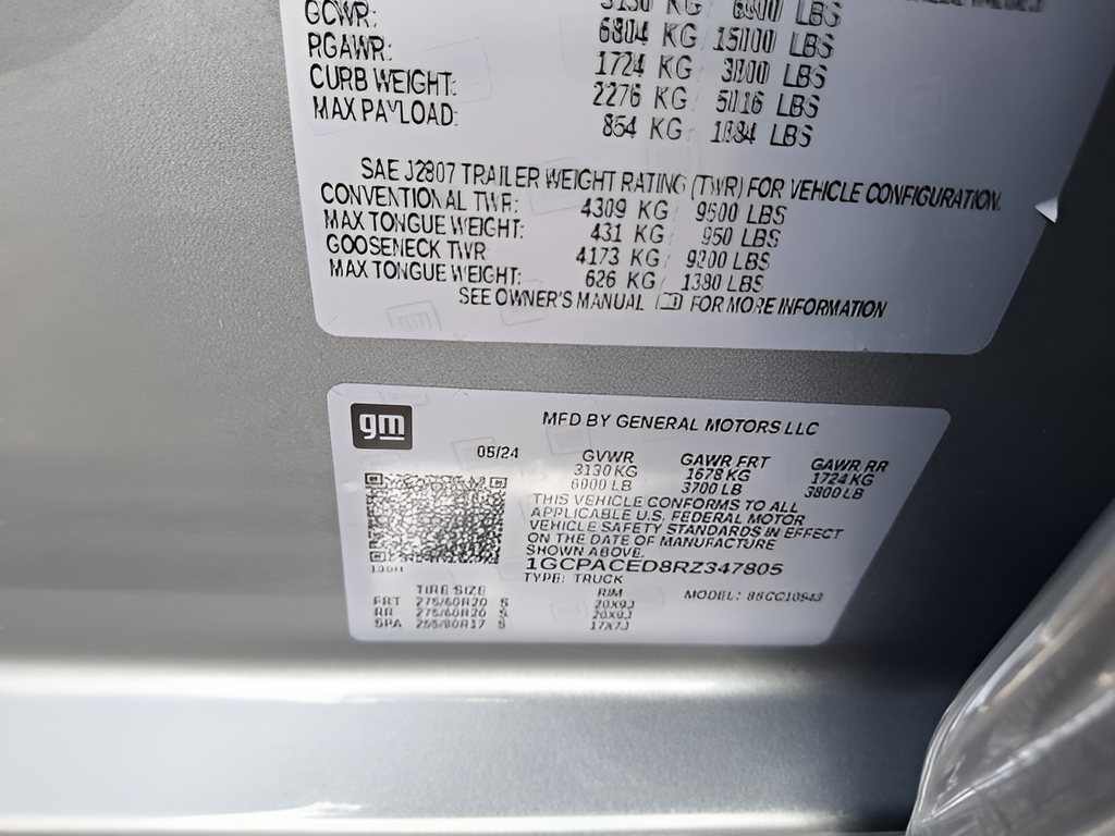 2024 Chevrolet Silverado 1500 LT