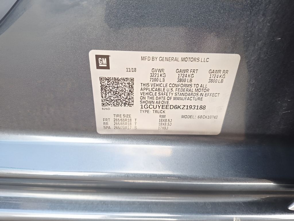 2019 Chevrolet Silverado 1500 RST