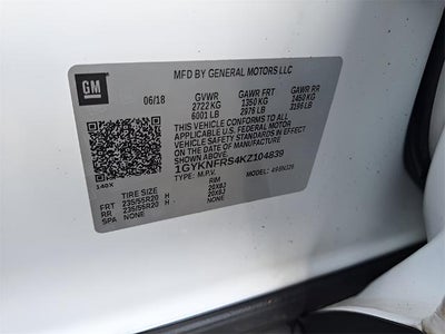 2019 Cadillac XT5 Premium Luxury AWD