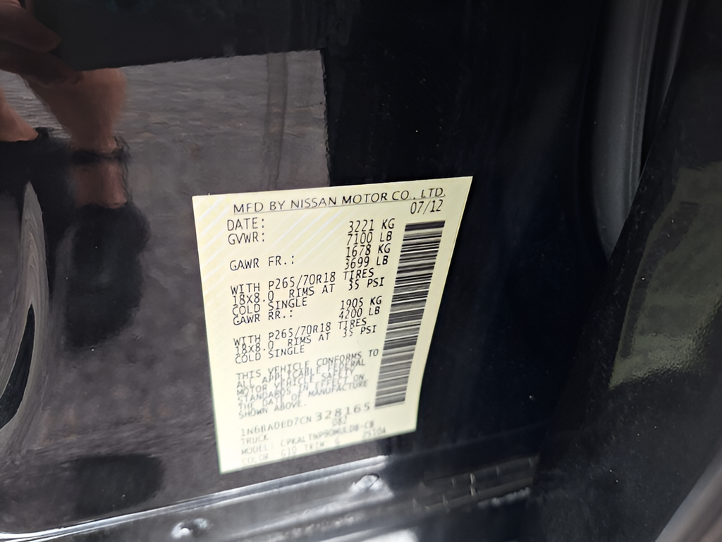 2012 Nissan Titan SV