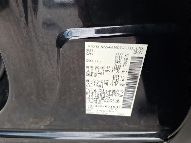 2022 Nissan Frontier SV