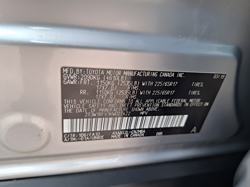 2019 Toyota RAV4 XLE