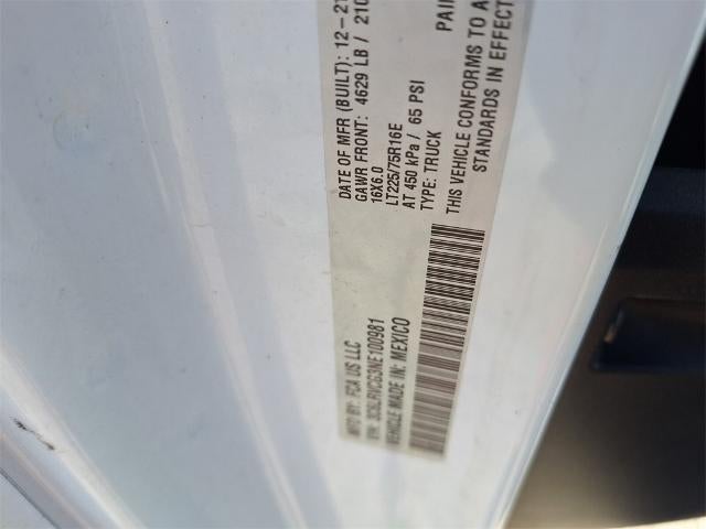 2022 RAM ProMaster Cargo Van Base