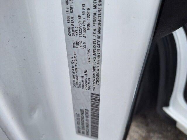 2025 RAM ProMaster Cargo Van Tradesman