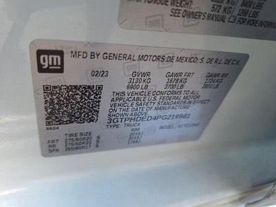 2023 GMC Sierra 1500 SLT