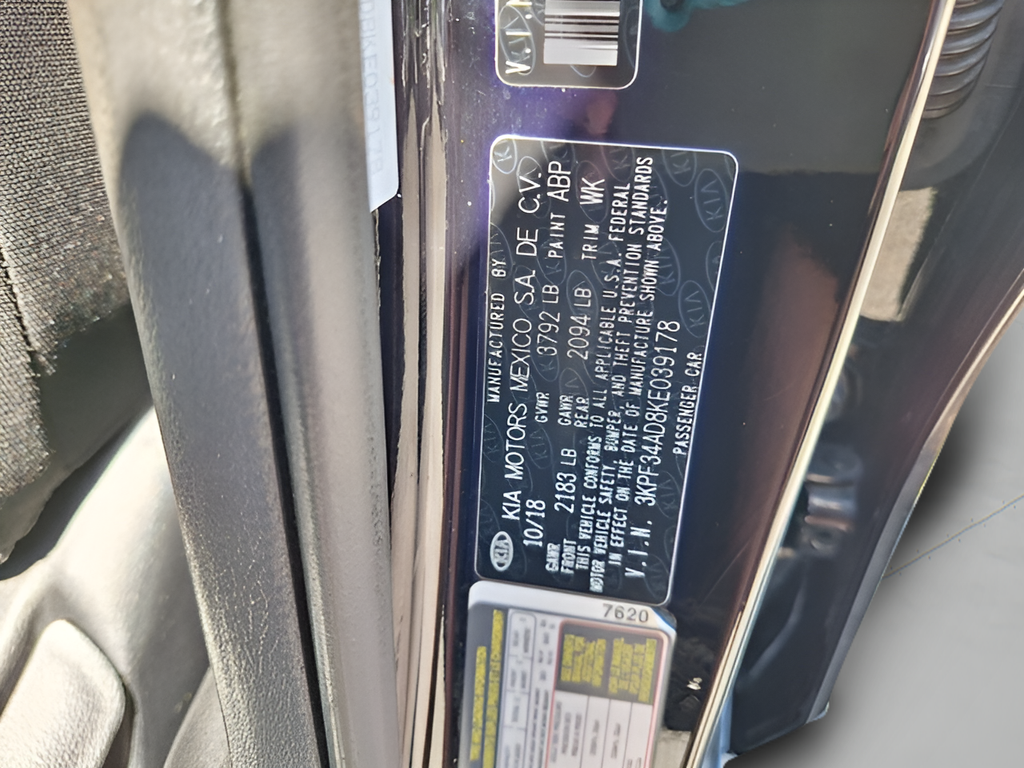 2019 Kia Forte S