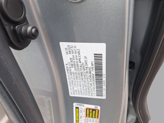 2025 Honda Odyssey Touring