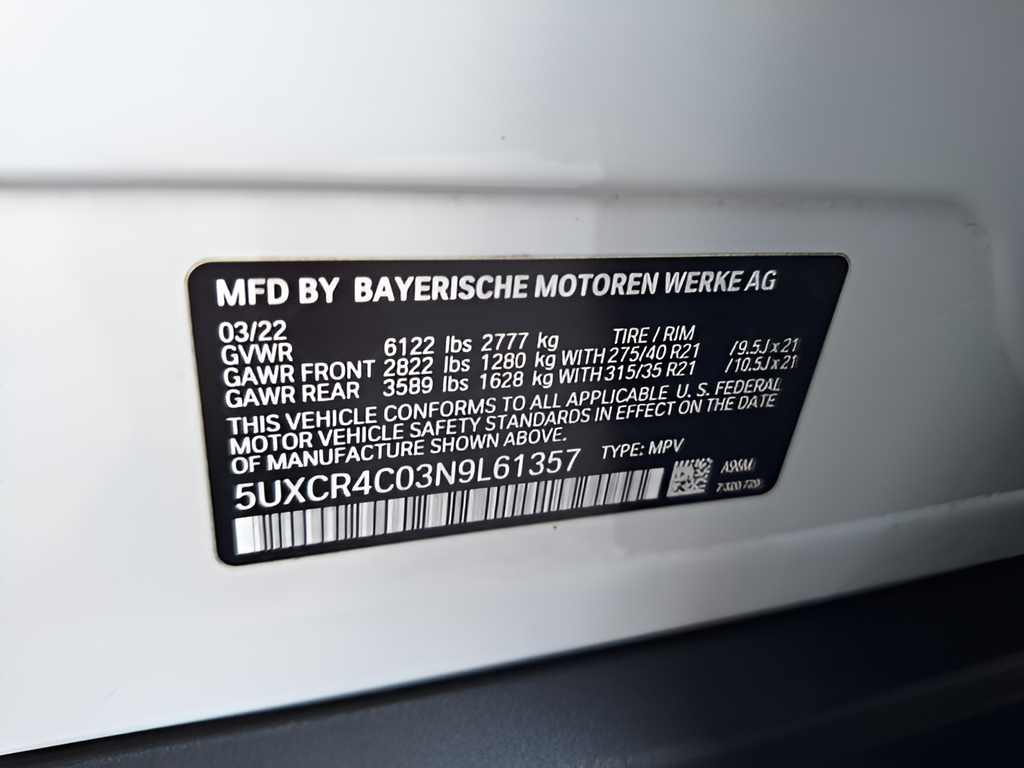 2022 BMW X5 sDrive40i