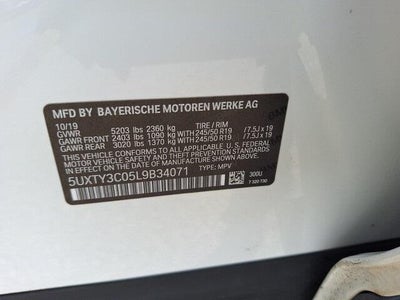 2020 BMW X3 sDrive30i