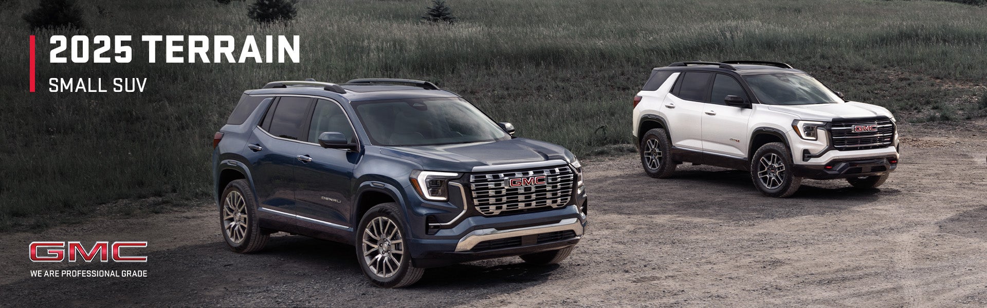The 2025 GMC Terrain Small SUV.