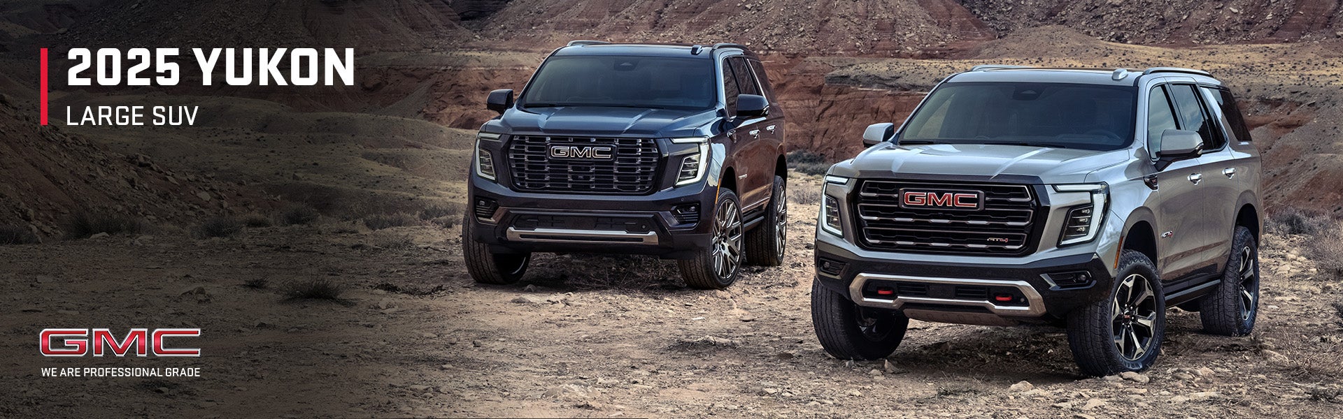 The 2025 GMC Yukon Large SUV.