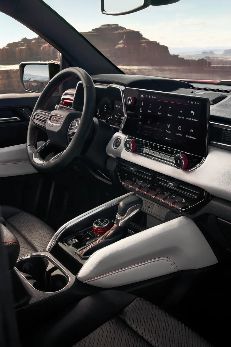 2026 GMC Canyon infotainment system at Mossy Motors in New Orleans LA
