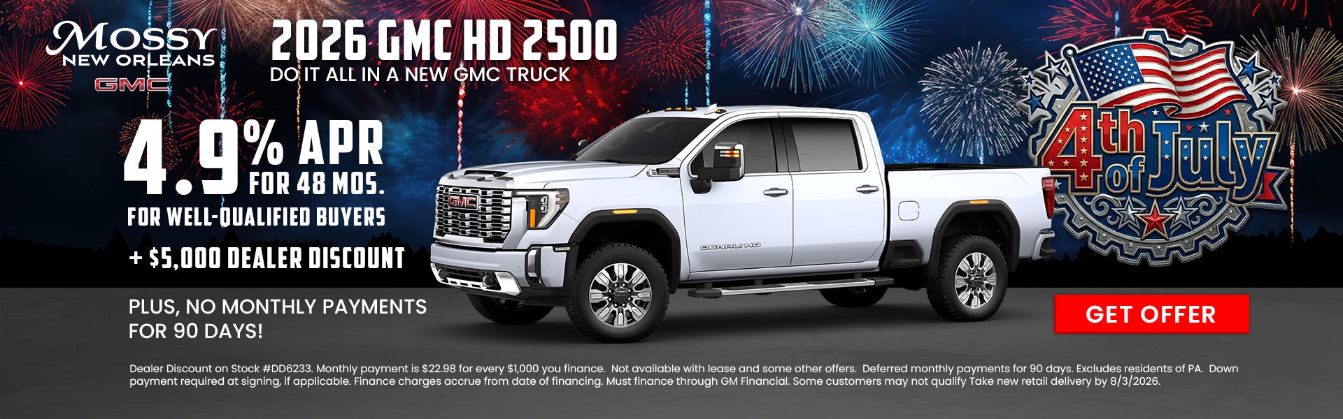 2026 GMC HD 2500