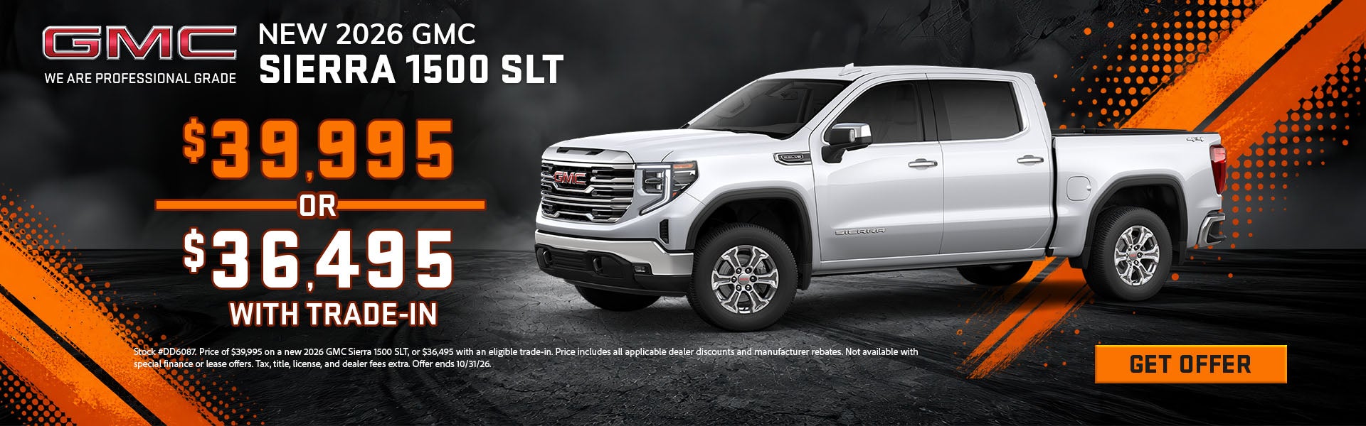 New 2026 GMC Sierra 1500 SLT