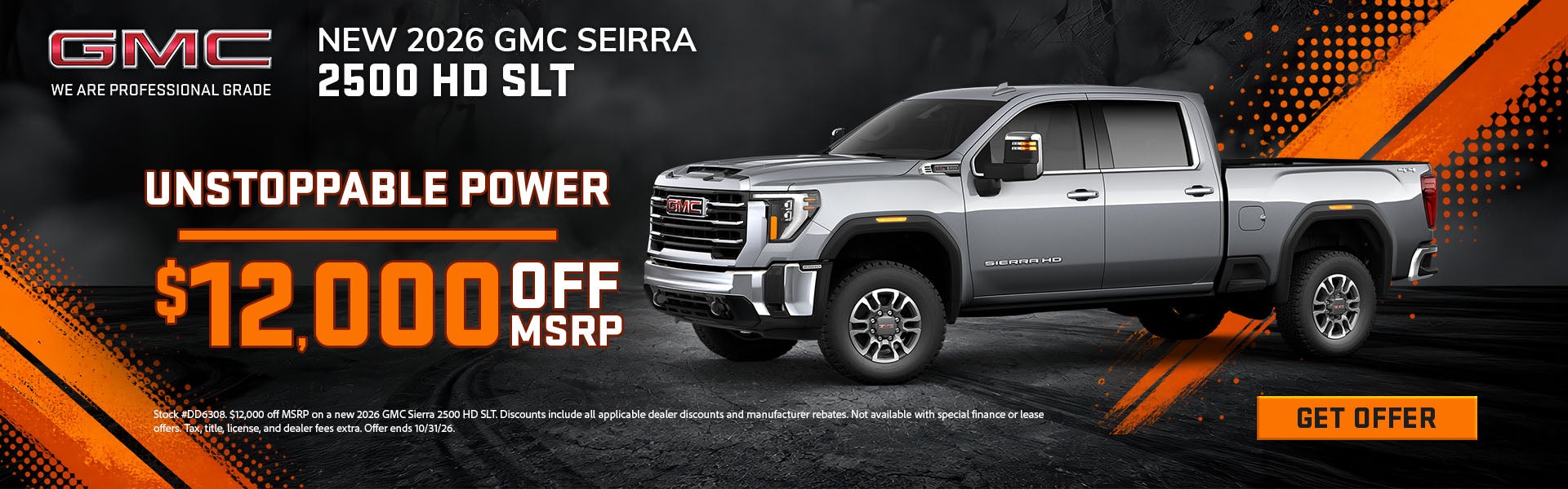 New 2026 GMC Sierra 2500 HD SLT