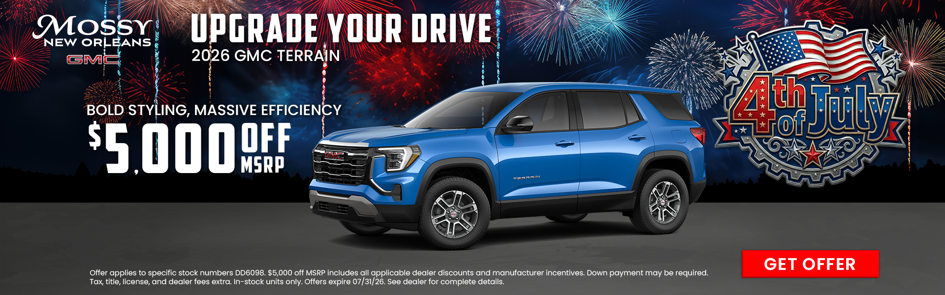 2026 GMC TERRAIN