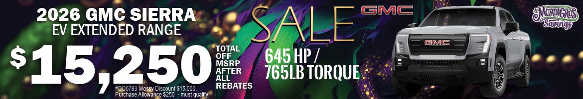 2026 GMC Sierra Range