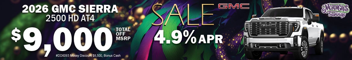 2026 GMC Sierra 2500HD AT4