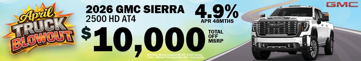 2026 GMC Sierra 2500HD AT4