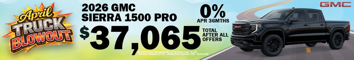 2026 GMC Sierra 1500 Pro